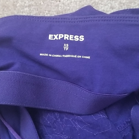 Sequin Purple Strapless Top - Picture 3 of 3